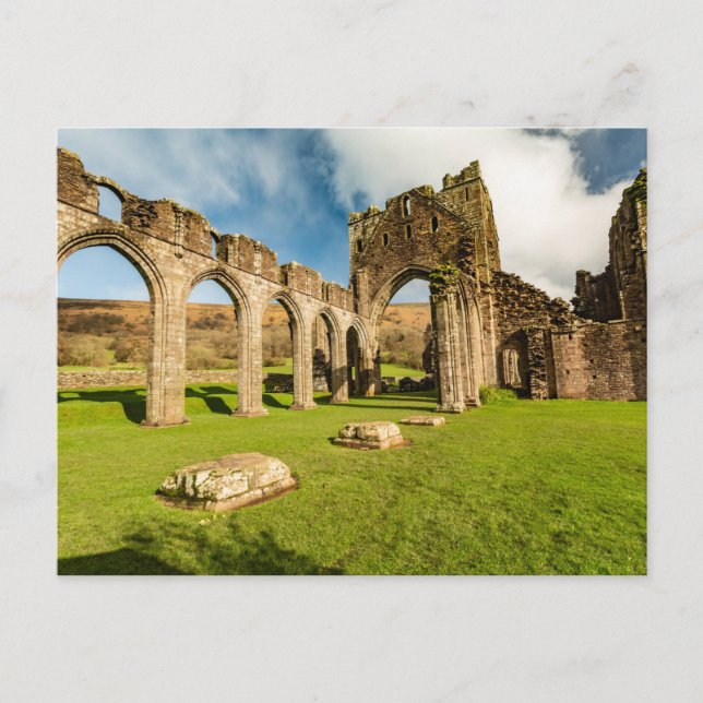 Llanthony Priory Postcard (Front)