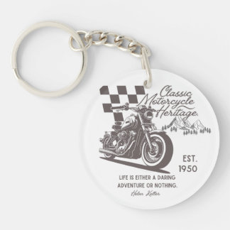 Llavero acrílico/llavero para motociclistas  key ring