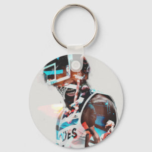 Llavero anthony edwards, baloncesto, sports key ring