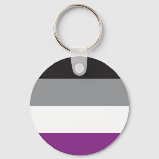 Llavero Bandera Asexual - Love is Love Key Ring