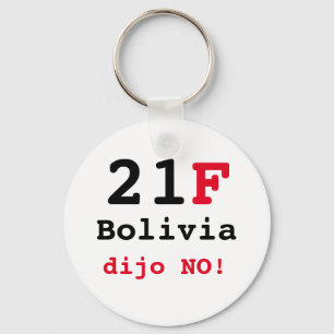 Llavero Bolivia dijo NO Key Ring
