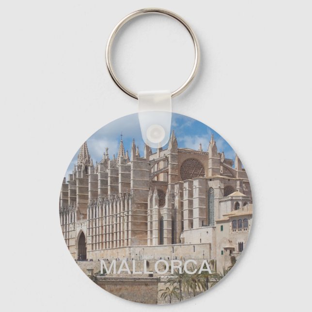 Llavero Cathedral Palma de Mallorca Key Ring (Front)
