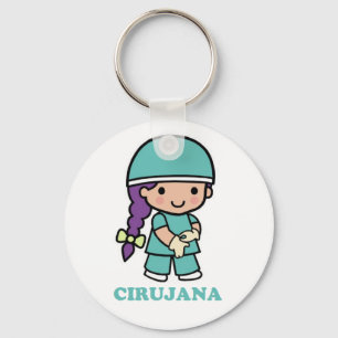 Llavero de cirujana key ring
