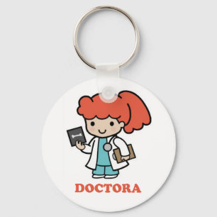 Llavero de doctora key ring