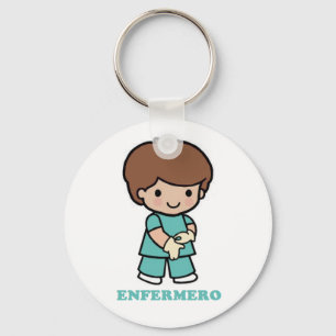 Llavero de enfermero key ring