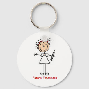 Llavero de futura enfermera key ring