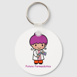 Llavero de futura farmacéutica key ring