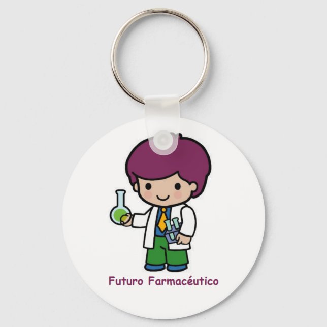 Llavero de futuro farmaceutico key ring (Front)