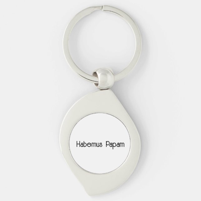 Llavero Habemus Papam Key Ring (Front)