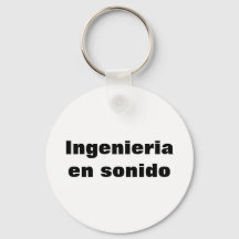 Llavero ingeniero en sonido