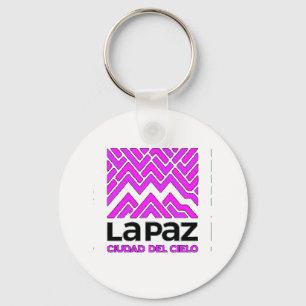 Llavero La Paz ciudad del cielo Key Ring