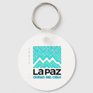 Llavero La Paz ciudad del cielo Key Ring