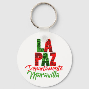 Llavero La Paz ciudad maravilla Key Ring