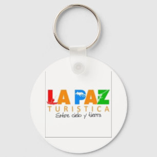 Llavero La Paz entre cielo y tierra Key Ring