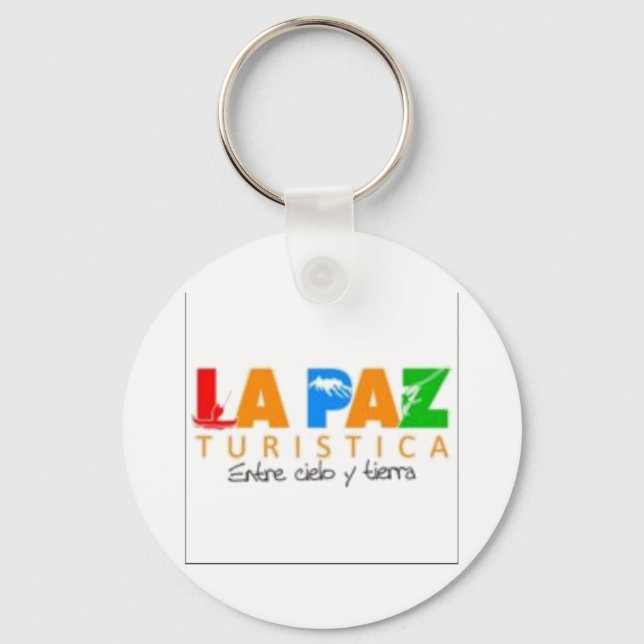 Llavero La Paz entre cielo y tierra Key Ring (Front)