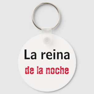 Llavero la reina de la noche key ring