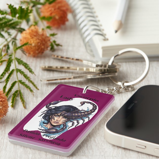 Llavero Lady Escorpio Key Ring (Front Right)