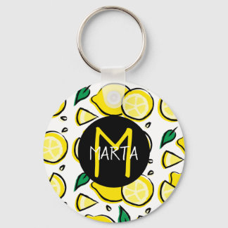 Llavero Limones - Tutti Frutti - ¡Con tu nombre! Key Ring
