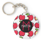 Llavero Manzanas - Tutti Frutti - ¡Con tu nombre!