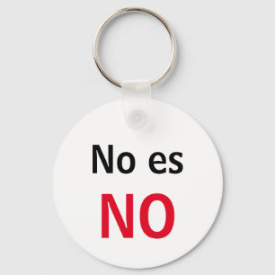 LLavero No es NO Key Ring