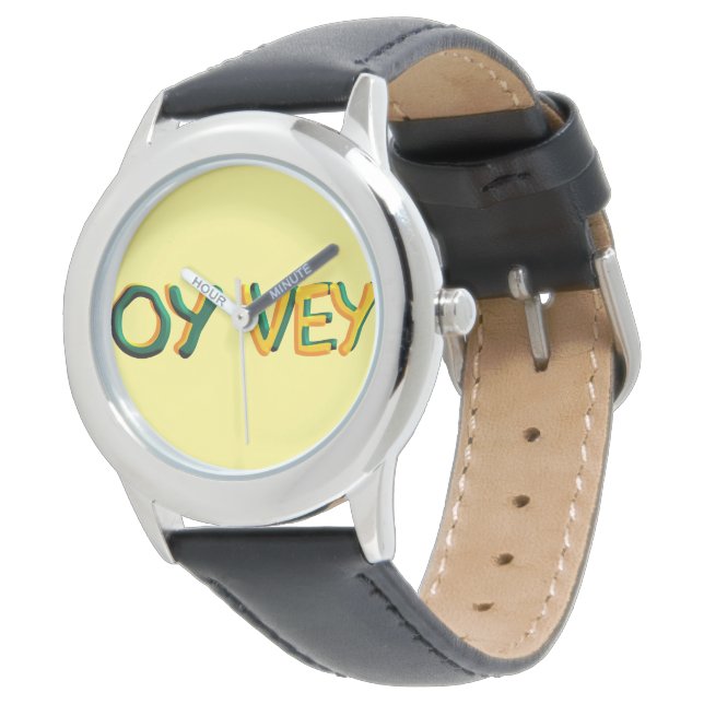 Llavero Oy Vey Watch (Angled)