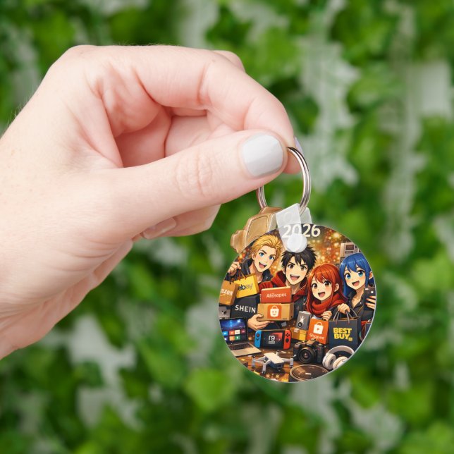 Llavero personalizado anime compras 2026 estilo co key ring (Hand)