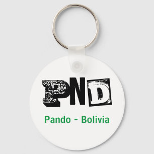 Llavero PND Pando Bolivia Key Ring