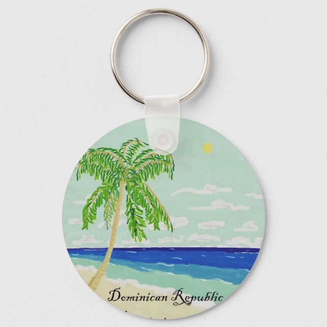 Llavero República Dominicana Key Ring (Front)