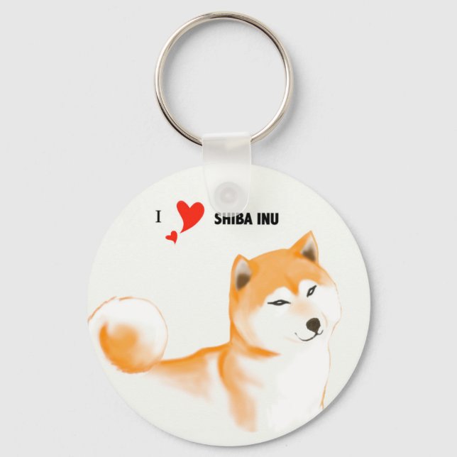LLavero Shiba inu Key Ring (Front)