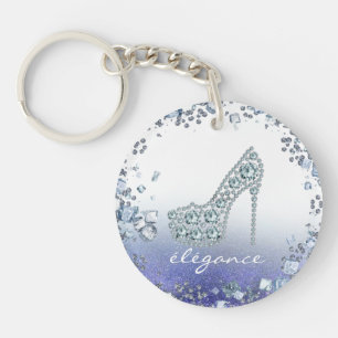 LLAVERO with Elegant Glass Key Ring