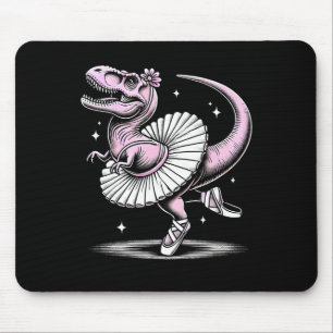 Llet Dancing T-rex In Tutu And Slippers  Mouse Mat