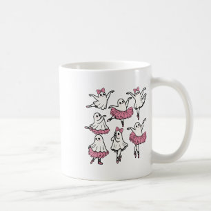 Llet Ghost Dancer Cute Boo Dancing Halloween Coffee Mug
