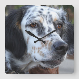 Llewellin Setter Wall Clock