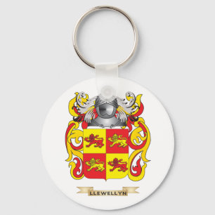 Llewellyn Coat of Arms (Family Crest) Key Ring