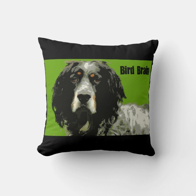 Llewellyn Setter Love Cushion (Front)