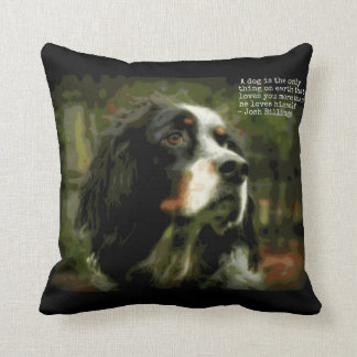 Llewellyn Setter Love Cushion