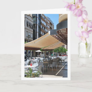 Lliria Plaza Portrait, Valencia, Spain, Español Card