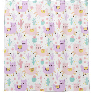 Lllama/Alpaca Shower Curtain