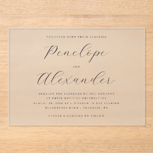 ___LLMGEN___ 16 ACRYLIC INVITATIONS