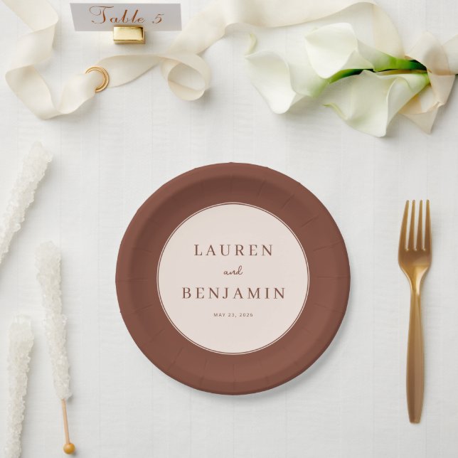___LLMGEN___ 26 PAPER PLATE (Wedding)