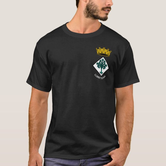 Lloret de Mar coat of arms T-Shirt (Front)