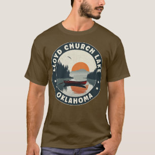 Lloyd Church Lake Oklahoma Sunset T-Shirt