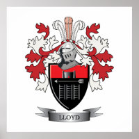 Lloyd Family Crest Coat of Arms