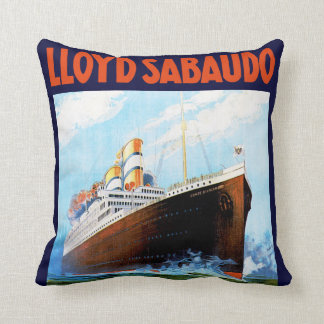 Lloyd Sabaudo ~ Conte Biancamano Cushion