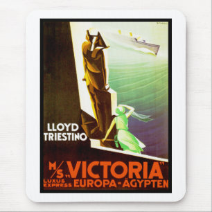 Lloyd Triestino ms Victoria Mouse Mat