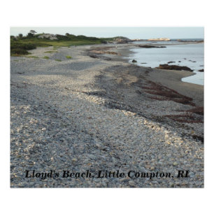 Lloyd's Beach, Little Compton, Rhode Island Photo Print