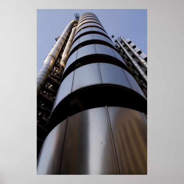 Lloyds of London building Poster (Front)
