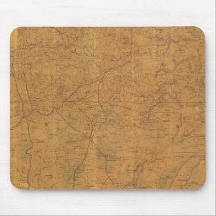 Lloyd's official map of the state of Tennessee Mouse Mat