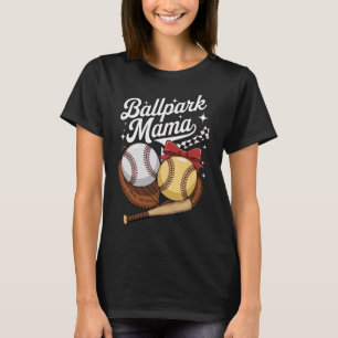 Llpark Mama Sell Softll Mum Sports Mother's Day Mo T-Shirt