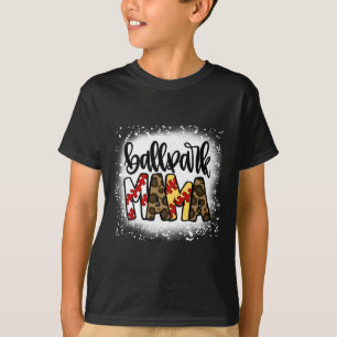 Llpark Mom Mama Sell Softll Mother's Day Bleached T-Shirt